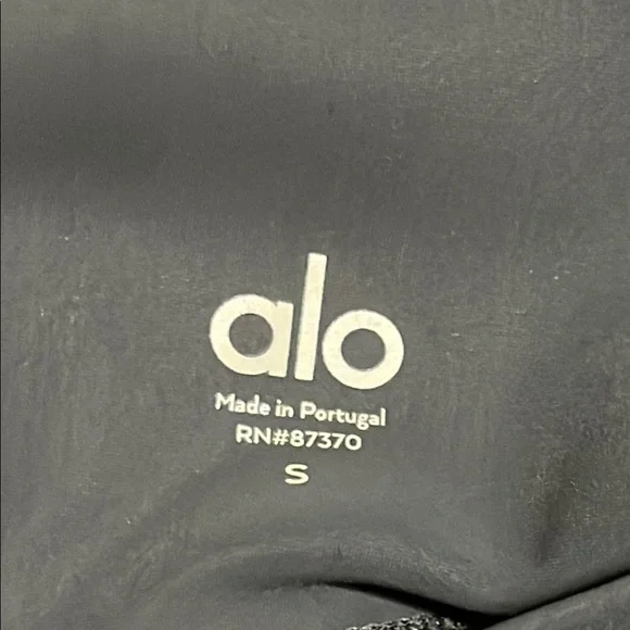 Alo High Waist Dark Grey Warrior Leggings Size Small - Picture 3 of 11